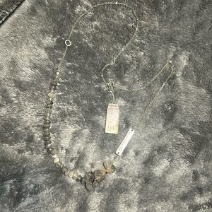J. Jill Gemstone bead toggle necklace OS nwt